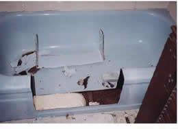 The insert was removed...